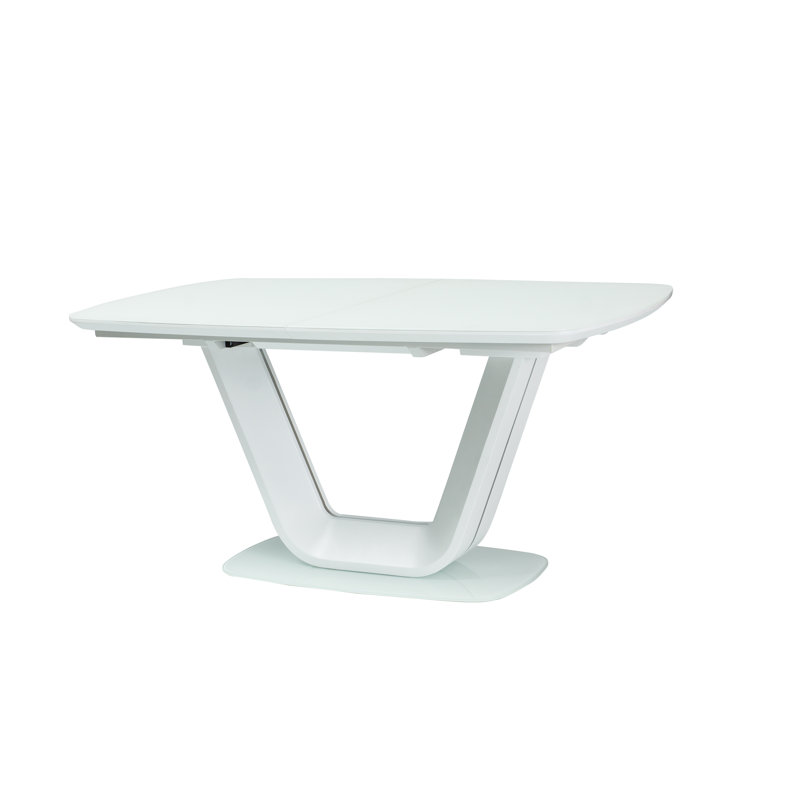 Ciara Extendable Glass Top Dining Table