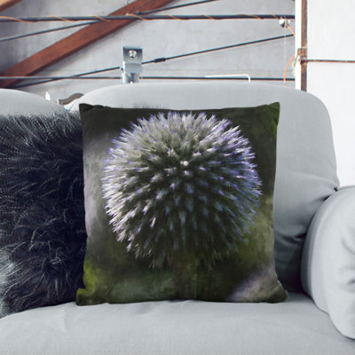 Thistle Flower Vol.4 Scatter Cushion with Filling