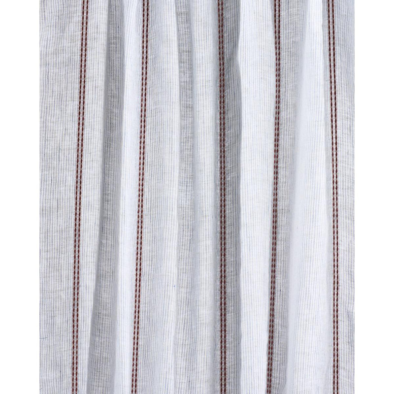 Clyde Sheer Fabric, Red