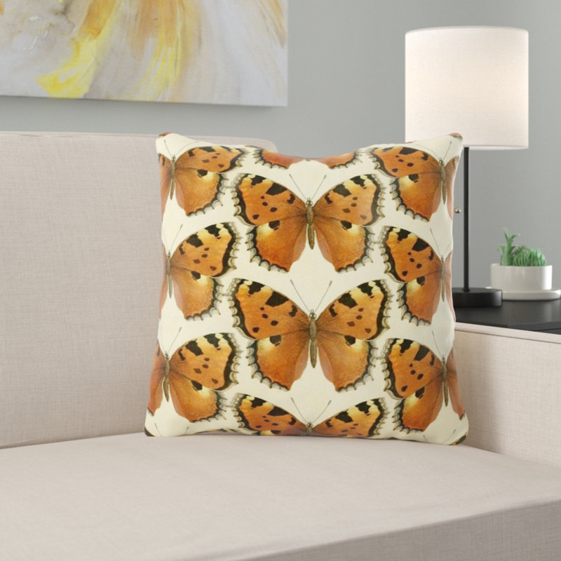 Coussin décoratif papillon, Intérieur