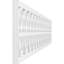 Moulure de charpente Blume 46, l 3/8 po x H 4 po x T 3/8 po, PVC de qualité architecturale-97745347-97745349