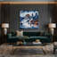 Art mural sur toile, villes, Osaka, Japon-738447161