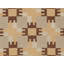Geometric Area Rug in Brown/Beige