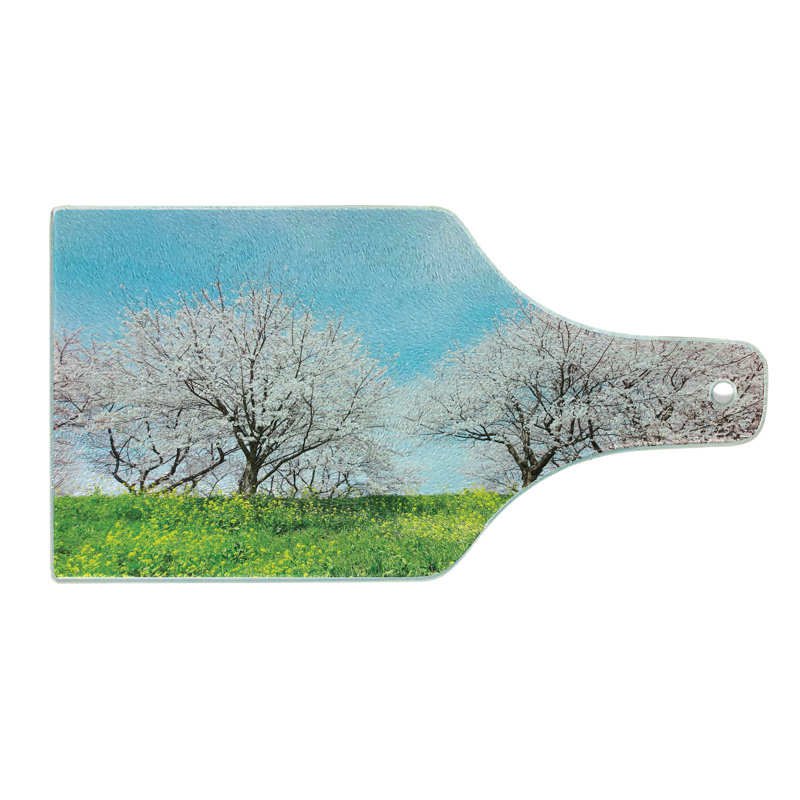 Planche à découper en verre trempé Ambesonne