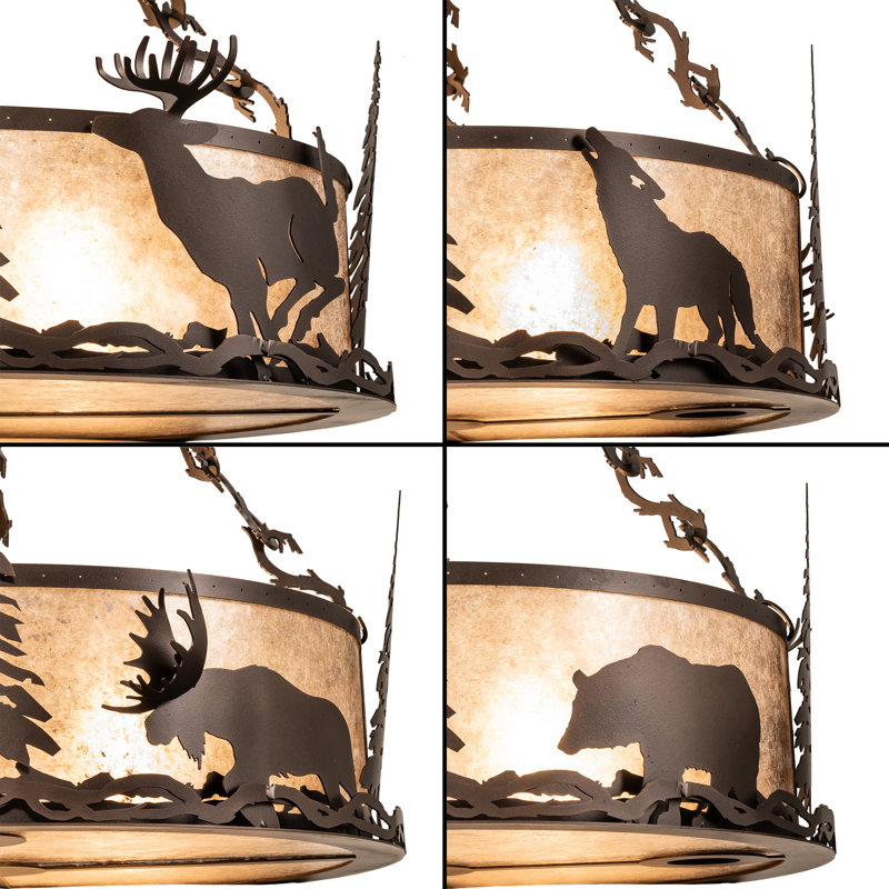 Wildlife 6 - Light Chandelier