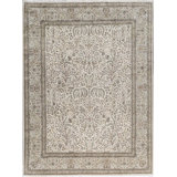 Avalon Wool Oriental Area Rug in Cream