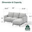 Thompson Upholstered L-Shaped Sectional Reversible-559664095