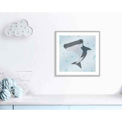 Impression sur papier Happy Hammerhead