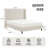 Ana Upholstered Wingback Platform Bed-1867453457-1836493269