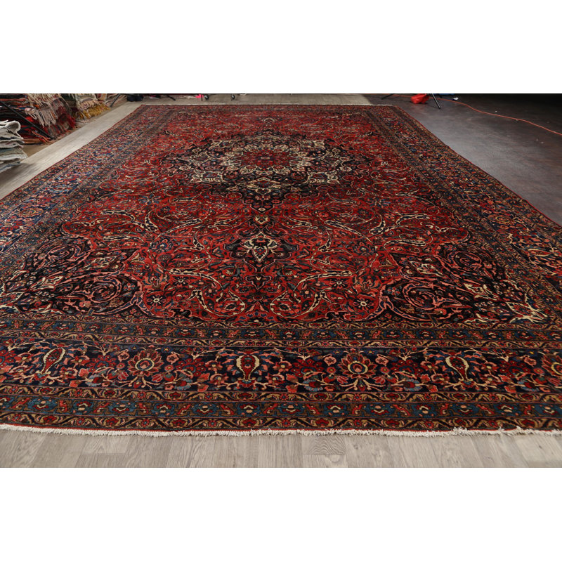 Antique 100% Vegetable Dye   Area Rug 13x21