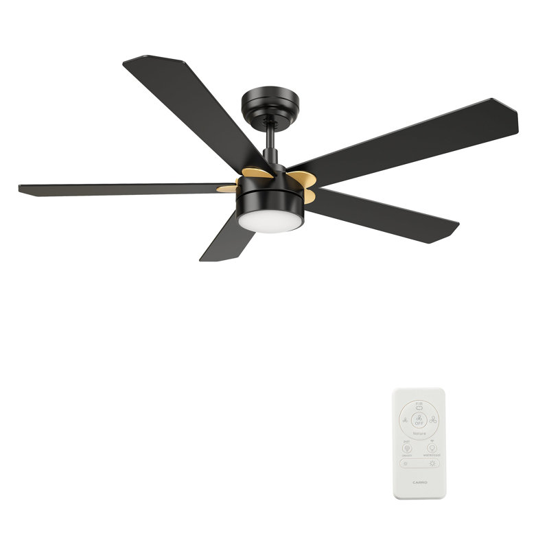 Tarrasa 52'' Smart Ceiling Fan with Remote, Light Kit Included,Works with Google Assistant and Amazon Alexa,Siri Shortcut.