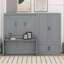 Grand lit escamotable mural avec placard-243791560
