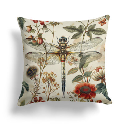 Coussin décoratif intérieur / extérieur Dragonfly Fairytale