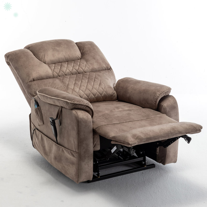 Fauteuil inclinable électrique Power Lift, Brun