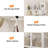 72.8in Hall Tree With Coat Rack Shoe Storage And 7 Hooks