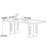 Simple rectangular dining table-722184799