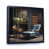 Black Floater Framed