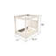 Lit à baldaquin tapissier Janeece-10936974-10936970