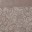 Élégant rideau de douche en jacquard à motif cachemire avec passepoil uni et contrastant assorti, 72 x 72, lavable à la machine-1122102163