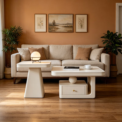 Tiroir de rangement pour table basse Minimalist Rock
