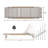 Hargrove Outdoor Patio Aluminun Chaise Lounge