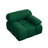 Cylar 3-Piece Upholstered Modern Velvet Modular Sofa With Ottoman-1838549501