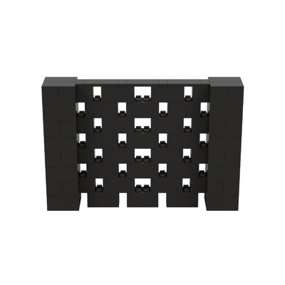 Ensemble mural 4 po de haut Everblock