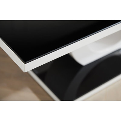Scottsmoor Modern Halo High Gloss Statement Luxury Coffee Table