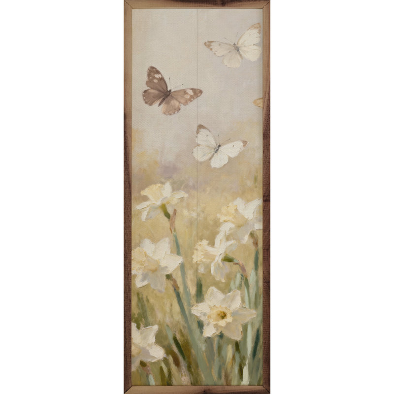 Butterflies Two, H 36 po x l 12 po