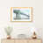 Toile avec cadre en bois beige n'est pas disponible