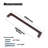7 3/5 '' Hole Pitch Classic&Versatile Furniture Handle-Antique Oil Rubbed Bronze-105968459-105968456