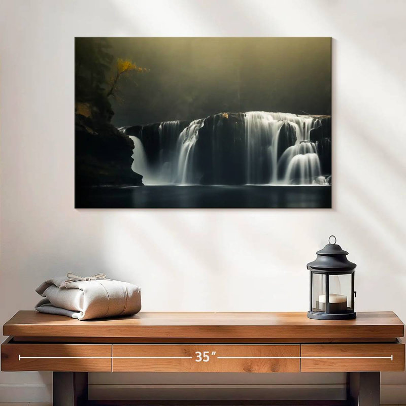 Alvord Night Waterfall, 30" H x 45" W