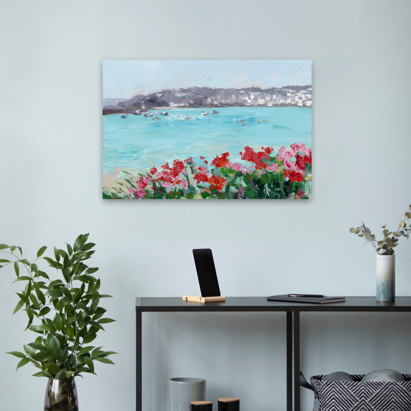 St. Ives - Paysages côtiers, art océanique, H 16 po x l 24 po