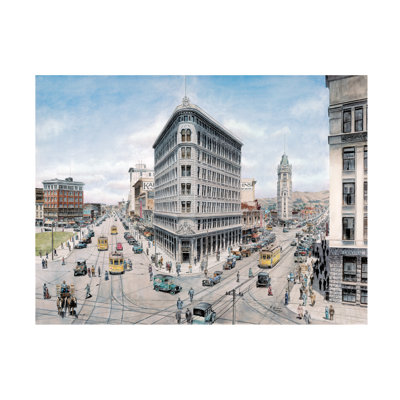 Art sur toile "Oakland" par Stanton Manolakas