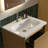 Integrated White Ceramic Basin, Drain Not Included-552709551