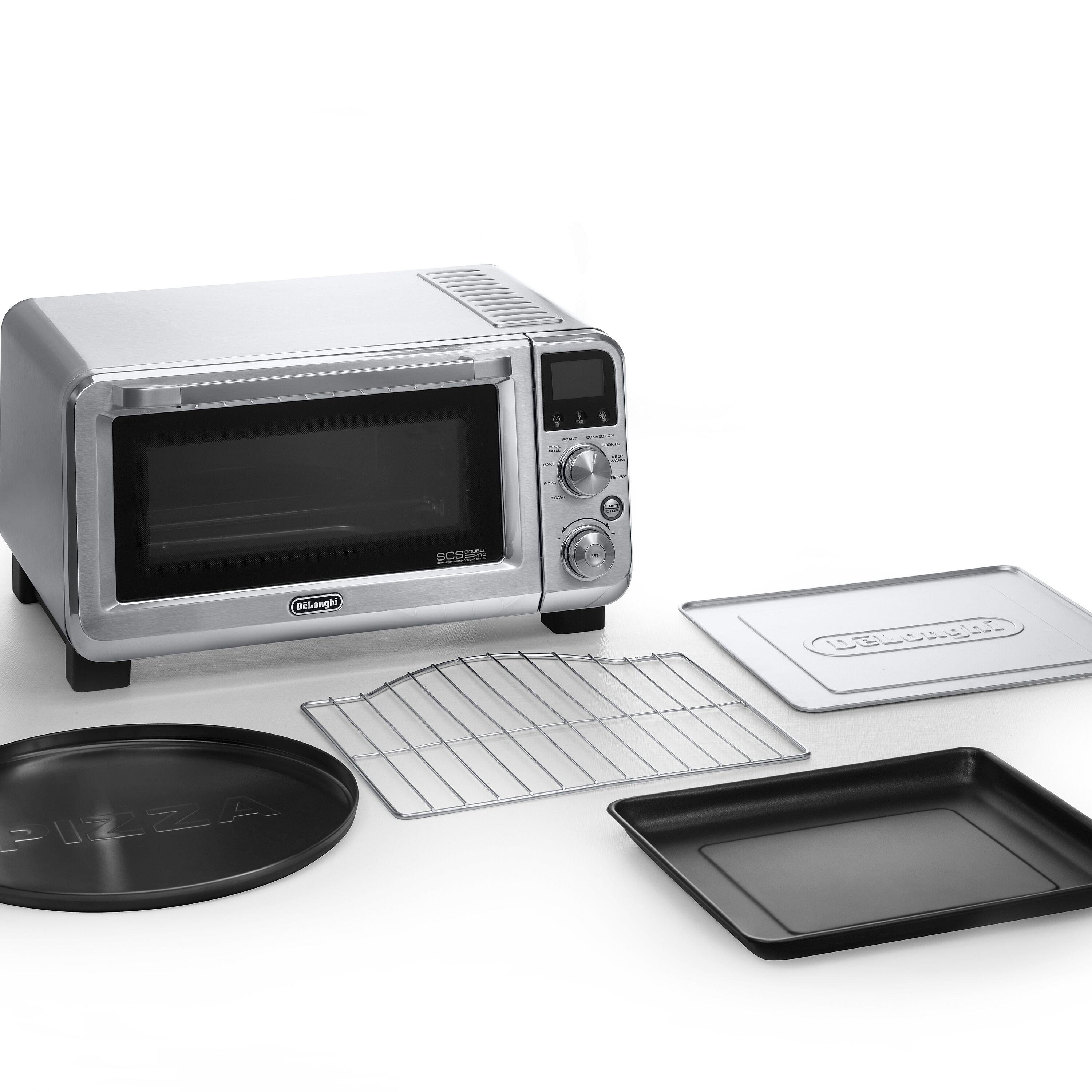 DeLonghi De'Longhi Small Convection Toaster Oven For Countertop With