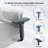 Ergonomic Mesh Office Chair with Adjustable Lumbar Support &Headrest, 3D Armrests, Reclining Function, Breathable Design-1940580803