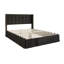 Aliviana Upholstered Wingback Platform Bed with Slat Kit-906535110-906535119