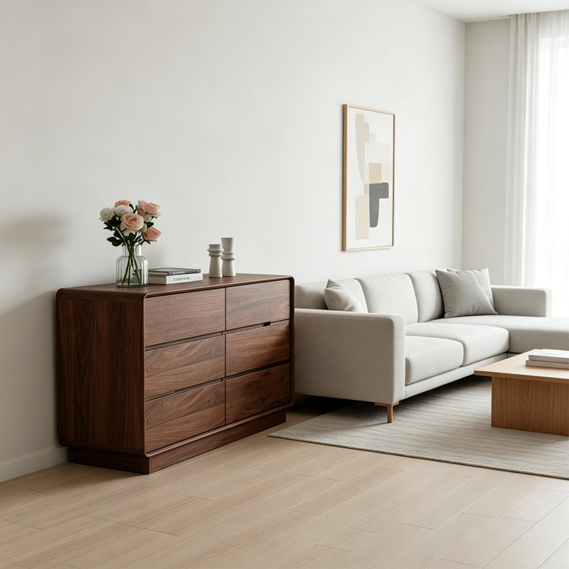 Simple And Versatile Buffet Table, 31.50" H x 59.06" W x 15.75" D