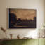 Paysage rétro cccxvi - reproduction de cadre flottant sur toile-843342003-843342014