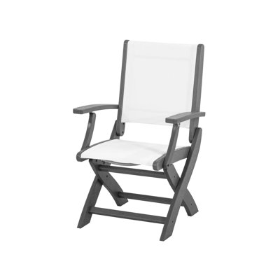 POLYWOOD Coastal Folding Chair