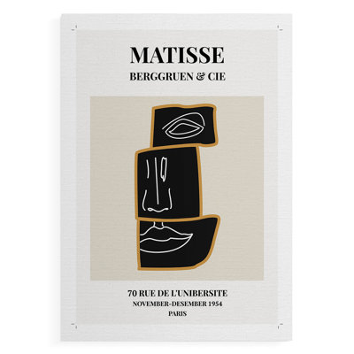 Matisse CXLII Framed Print -Canvas Print Only - NOT FRAMED