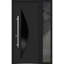 Porte d'entrée extérieure prémontée en acier Deux 6501 Anthracite, fenêtre latérale extérieure avec inserts en acier inoxydable, style moderne, peinte - L 36 + 14 x H 80 - Ouverture à gauche vers l'intérieur-95265592-95265591
