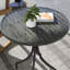 Round Metal Outdoor Side Table , 66cm cm W 66cm cm D-2085420460