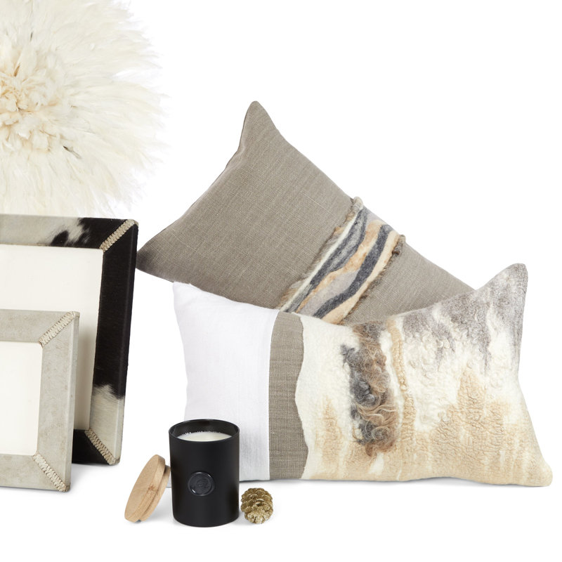 Linen Lumbar Pillow Cover & Insert