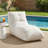 Aveli Modern Minimalist Olefin Outdoor Bean Bag Chair-2064309472-2064309473