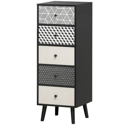 Oscar 5 Drawer 40cm W Chest