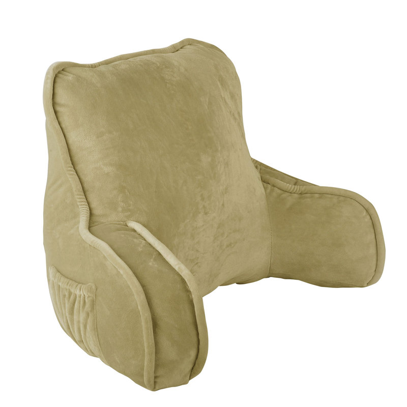 Supersoft Bedrest Pillow Cover & Insert, Slate Green