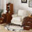 End Table With 3 Drawers, Corner Table With 2 Open Shelves, Tall Side Table For Bedroom And Corner, Walnut,Expect Arrival Date (2025/5/27)