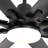 52" Large Ceiling Fan With Dimmable Led Light 8 Abs Blades Remote Control Reversible Dc Motor For Living Room